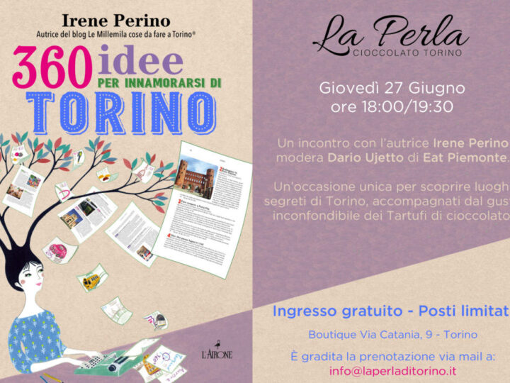 Presentazione libro “360 idee per innamorarsi di Torino”