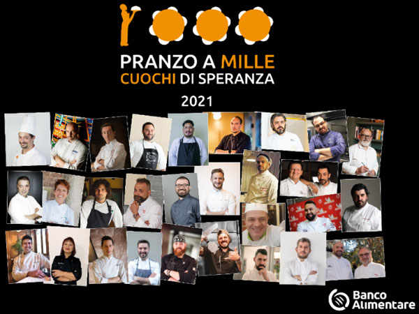 La Perla di Torino with “Pranzo a Mille” for people in need