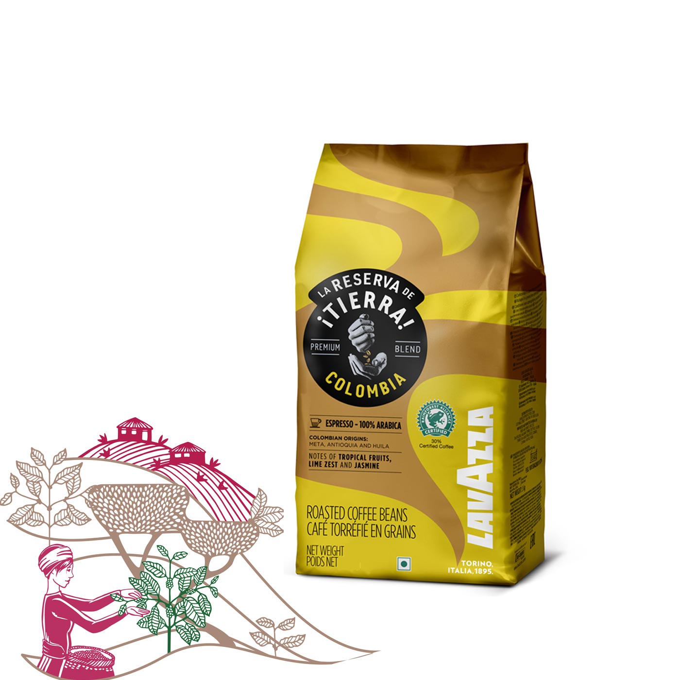 CAFÉ LAVAZZA, RESERVA TIERRA COLOMBIA 100% - Prodotti