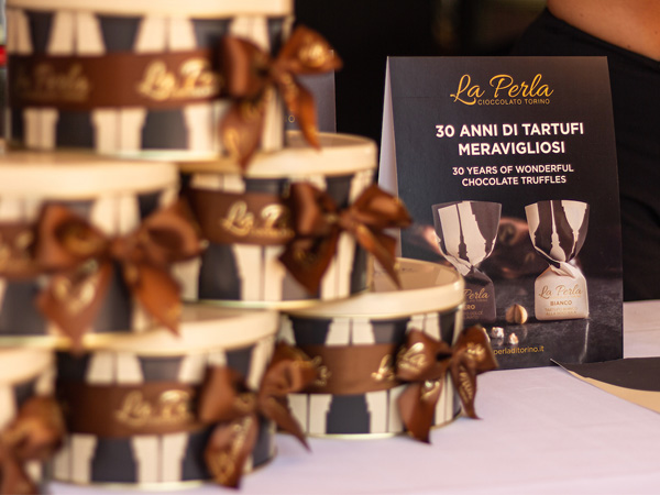 I tartufi di cioccolato La Perla tra gli chef stellati del Piemonte