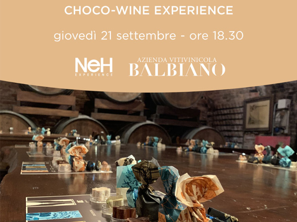 Torna la Choco-Wine Experience con Cantine Balbiano
